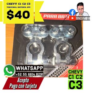 Terminal Batería 2 Pz