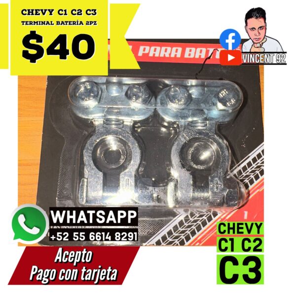 Terminal Batería 2 Pz