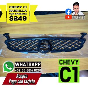 Parrilla con Emblema Chevy C1