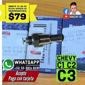 Bulbo Sensor de Temperatura