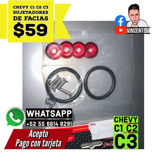 Sujetadores de Facias