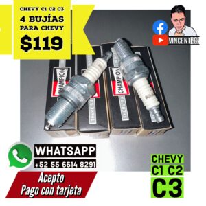 Bujías 4 Pz