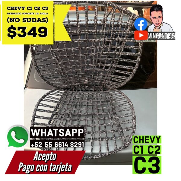 Respaldo Soporte de Piola