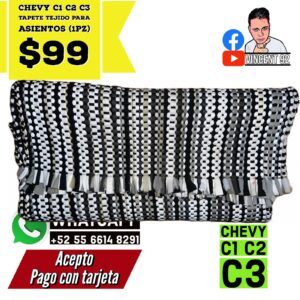 Tapete Tejido Para Asiento