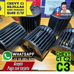 Rejillas Aire Tablero