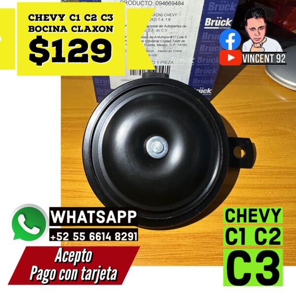 Bocina Claxon