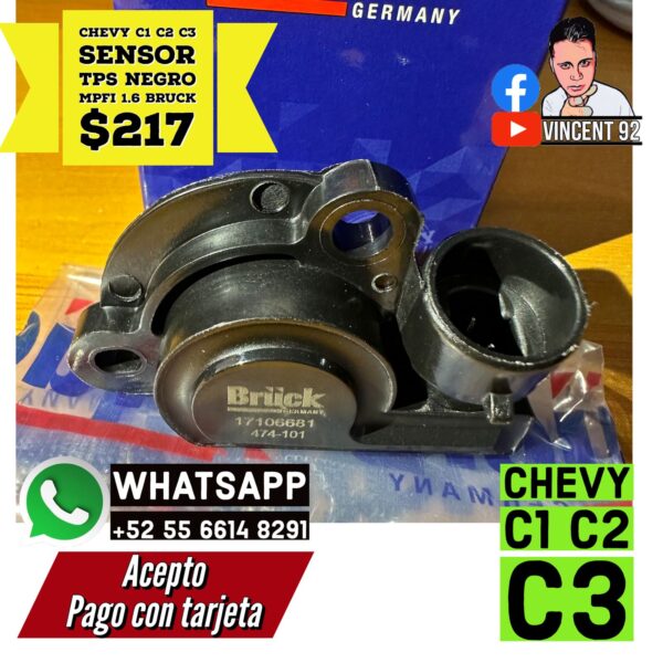 Sensor TPS Negro
