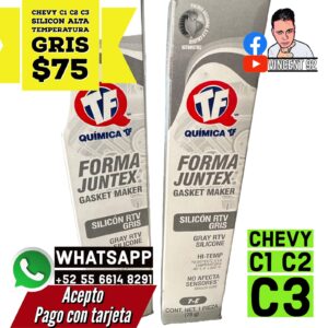 Silicon Alta Temperatura Gris