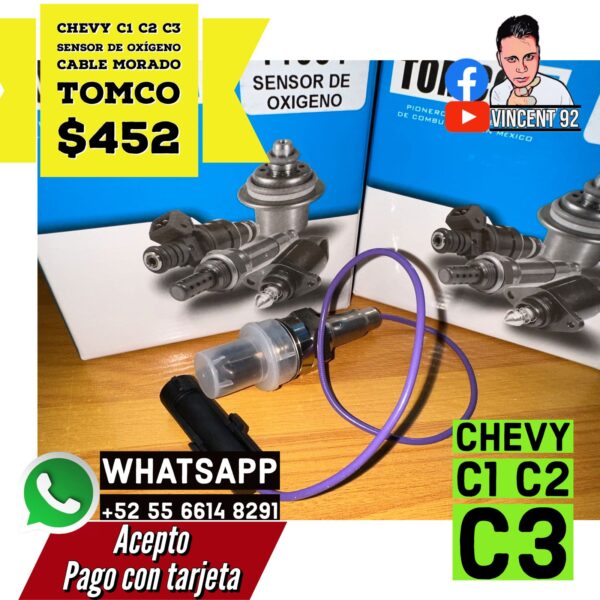 Sensor de Oxigeno Cable Morador