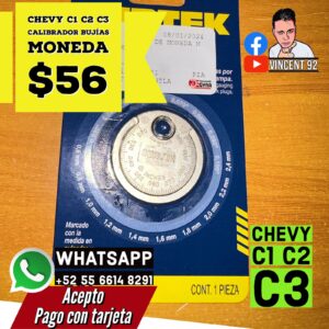 Calibrador de Bujías Moneda