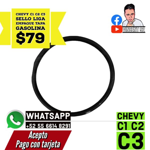Sello Liga Empaque Tapa Gasolina