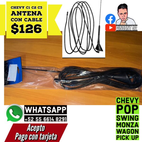 Antena con Cable