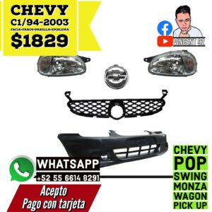 Facia-Faros-Parrilla-Emblema