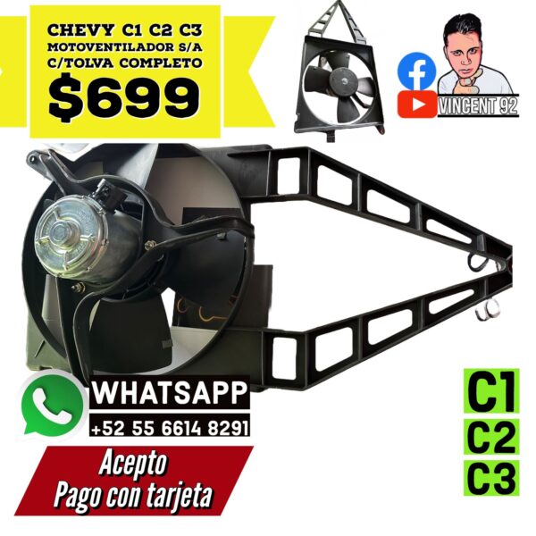 Motoventilador S/A C/Tolva Completa