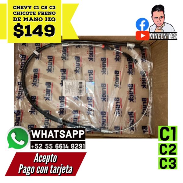 Chicote Freno de Mano Izq