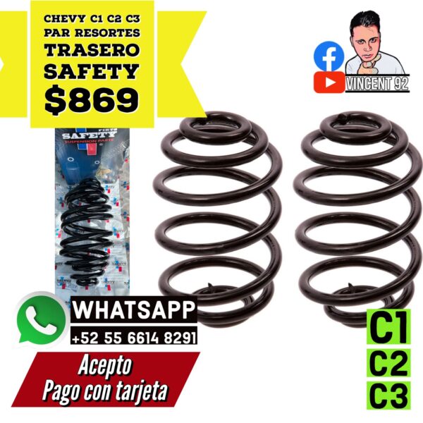 Par Resorte Trasero