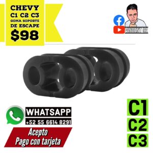 Goma Soporte de Escape