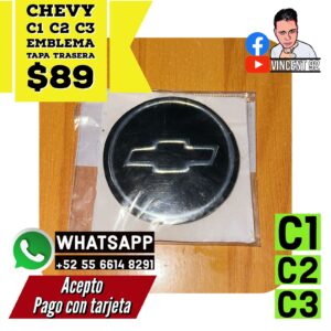 Emblema Tapa Trasera