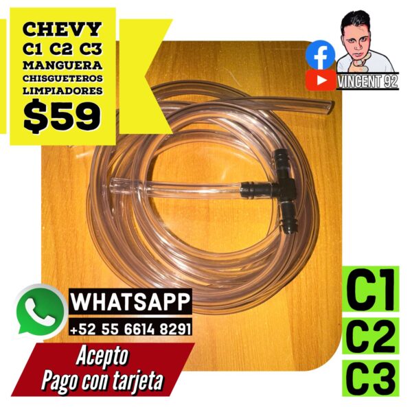 Manguera Chisgueteros Limpiadores
