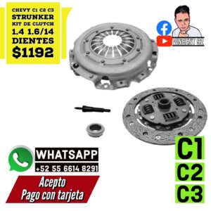 Kit de Clutch 1.4 1.6 / 14 Dientes