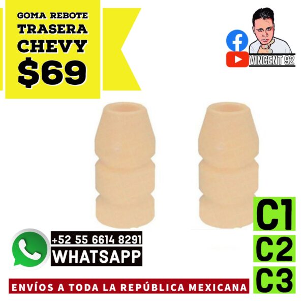 Goma Rebote Trasera