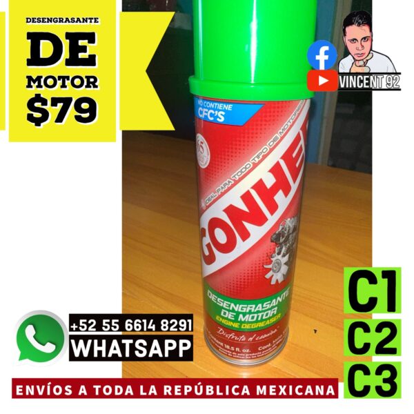 Desengrasante de Motor