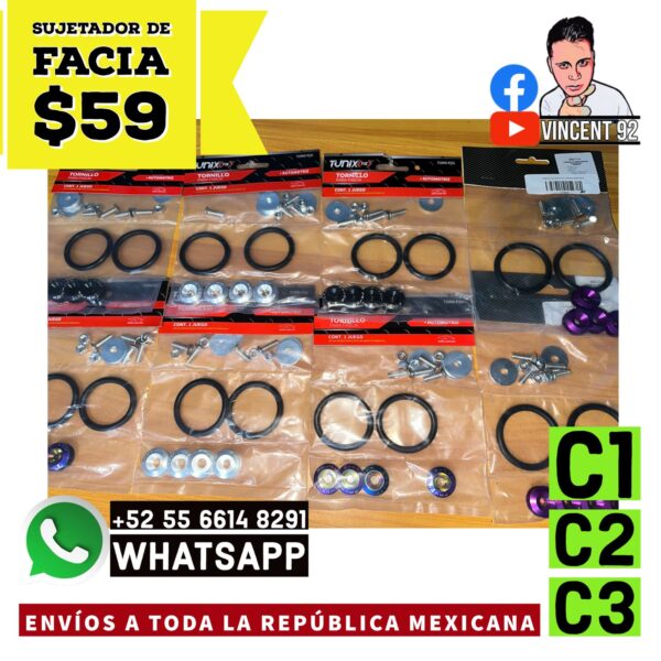 Sujetador de Facia