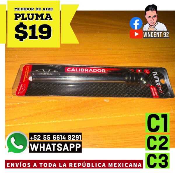 Medidor de Aire Pluma