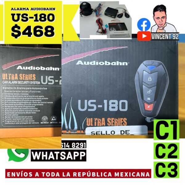 Alarma Audiobahn US-180