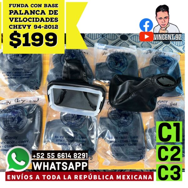 Funda con Base Palanca de Velocidades