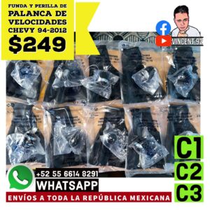 Funda y Perilla de Palanca de Velocidades