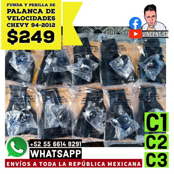 Funda y Perilla de Palanca de Velocidades