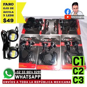 Faro Ojo de Aguila 3 Leds