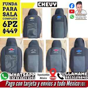 Funda Para Sala Completa 6 Pz
