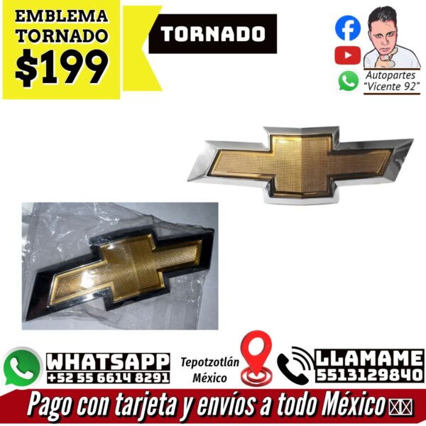 Emblema Tornado