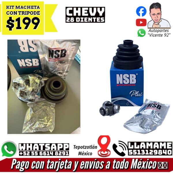 Kit Macheta con Tripoide