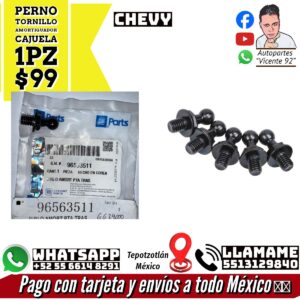 Perno Tornillo Amortiguador Cajuela 1 Pz