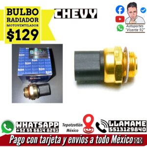 Bulbo Radiador Motoventilador