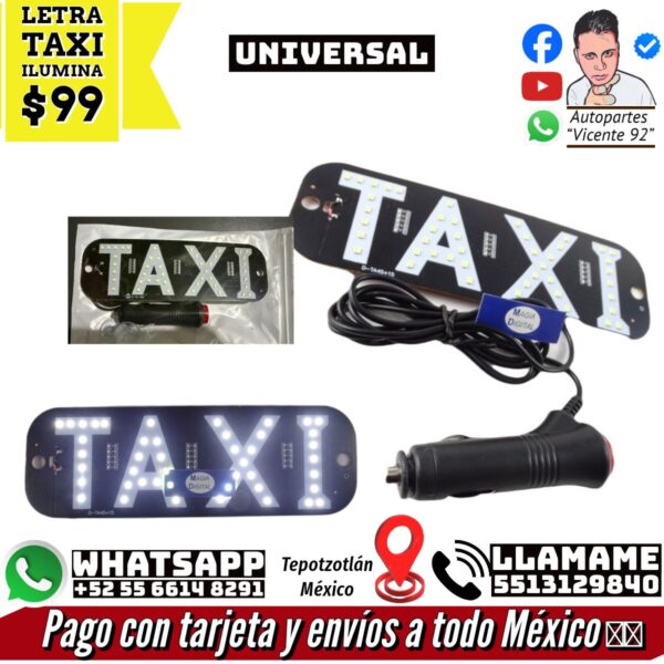 Letra Taxi Ilumina