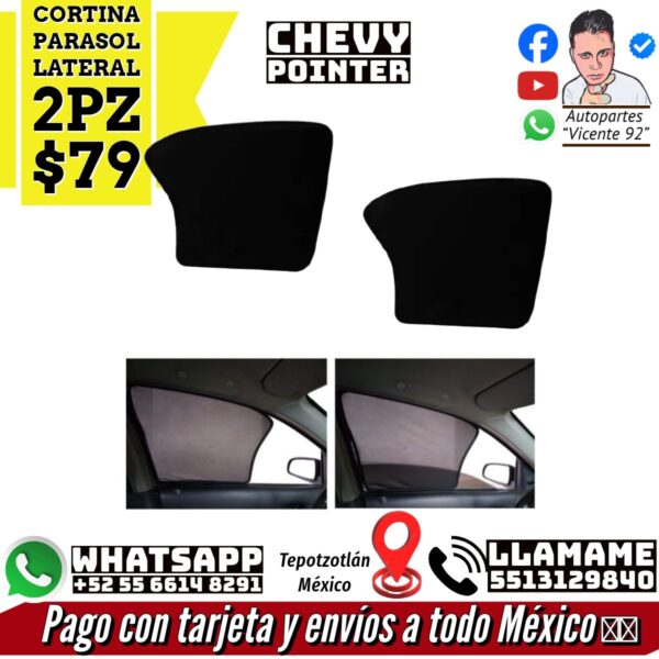 Cortina Parasol Lateral 2 Pz