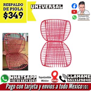 Respaldo de Piola