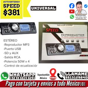 Autoestereo Speed