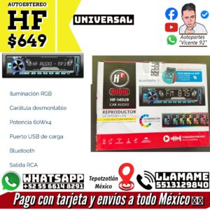 Autoestereo HF