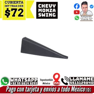 Cubierta Int Tras Der