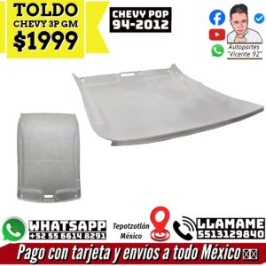 Toldo Chevy 3P GM