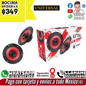 Bocina Spider 6.5