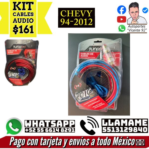 Kit de Cables Audio