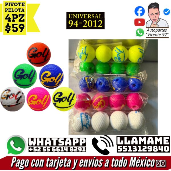 Pivote Pelota 4 Pz