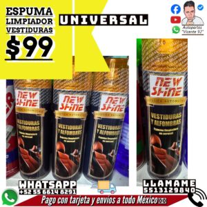 Espuma Limpiador Vestidura