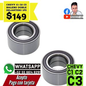 Balero Doble Delantero 1 Pz